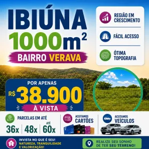 Lote/Terreno à venda, 1000m² no , Ibiúna
