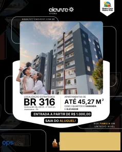 Apartamento com 2 Quartos à venda, 43m² no Guanabara, Ananindeua