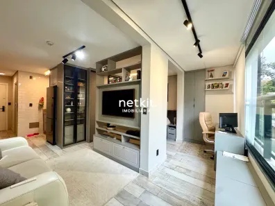 Apartamento com 1 Quarto para alugar, 40m² no Indianópolis, São Paulo