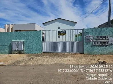 Apartamento com 2 Quartos à venda, 48m² no Parque Nápolis B, Cidade Ocidental