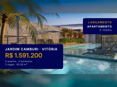 Apartamento com 3 Quartos à venda, 85m² no Jardim Camburi, Vitória