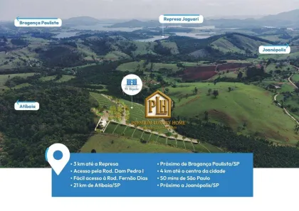 Lote/Terreno à venda, 1001m² no , Piracaia
