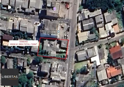 Lote/Terreno à venda, 721m² no Lomba do Pinheiro, Porto Alegre