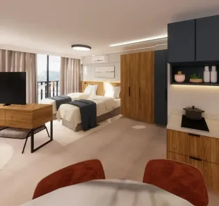 Apartamento com 1 Quarto à venda, 40m² no Barra da Tijuca, Rio de Janeiro