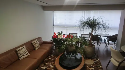 Flat com 3 Quartos para alugar, 130m² no Indianópolis, São Paulo