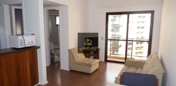 Flat com 1 Quarto para alugar, 40m² no Vila Nova Conceição, São Paulo