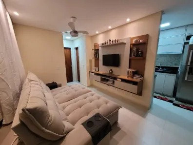 Apartamento com 2 Quartos à venda, 59m² no Praia da Baleia, Serra