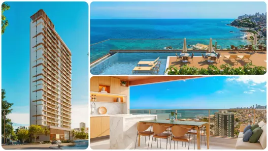 Apartamento com 3 Quartos à venda, 97m² no Rio Vermelho, Salvador