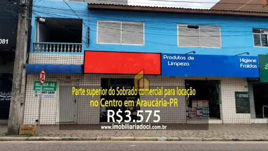 Imóvel Comercial para alugar, 175m² no Centro, Araucária