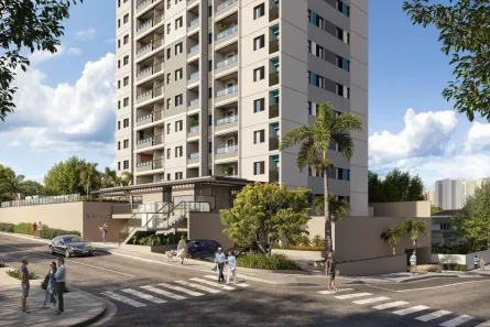 Apartamento com 2 Quartos à venda, 59m² no Centro, Campo Grande