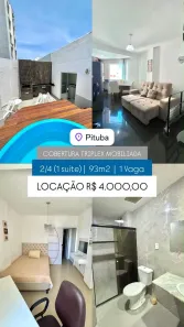 Apartamento com 2 Quartos para alugar, 93m² no Pituba, Salvador