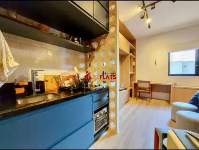 Flat com 1 Quarto à venda, 25m² no Indianópolis, São Paulo