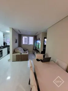 Apartamento com 2 Quartos à venda, 45m² no Areia Branca, Santos