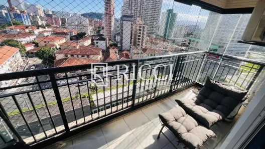 Apartamento com 3 Quartos à venda, 80m² no Gonzaga, Santos