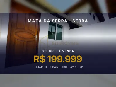 Apartamento com 1 Quarto à venda, 42m² no Mata da Serra, Serra