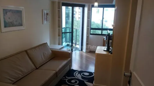 Flat com 1 Quarto para alugar, 50m² no Itaim Bibi, São Paulo