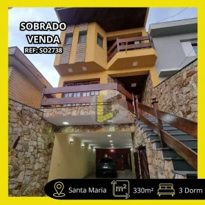 Sobrado com 3 Quartos à venda, 330m² no Santa Maria, São Caetano do Sul