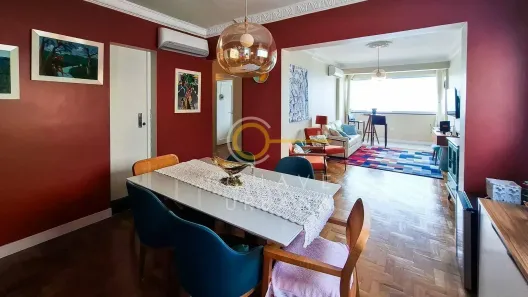 Apartamento com 3 Quartos à venda, 124m² no Ponta da Praia, Santos