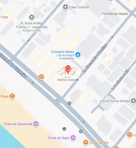 Kitnet com 1 Quarto para alugar, 21m² no Aparecida, Santos