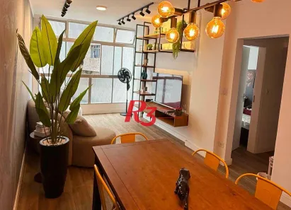 Apartamento com 1 Quarto à venda, 67m² no José Menino, Santos