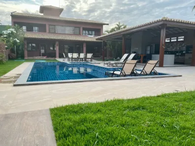 Casa de Condomínio com 5 Quartos à venda, 823m² no Parque Nascente do Rio Capivara, Camaçari