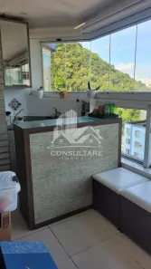 Apartamento com 2 Quartos à venda, 88m² no Itararé, São Vicente
