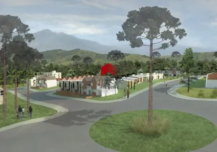Lote/Terreno à venda, 386m² no Jardim Orestes Thá, Quatro Barras