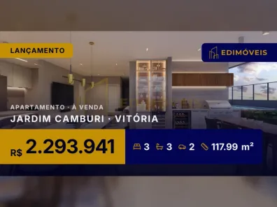 Apartamento com 3 Quartos à venda, 117m² no Jardim Camburi, Vitória