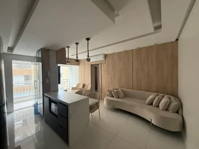 Apartamento com 2 Quartos para alugar, 59m² no Alto do Calhau, São Luís