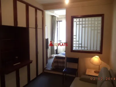 Flat com 1 Quarto para alugar, 34m² no Cerqueira César, São Paulo