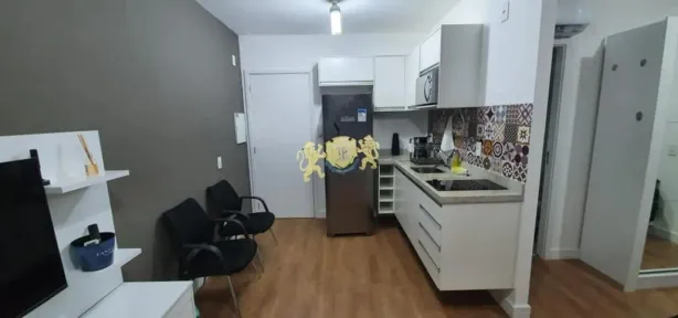 Flat com 1 Quarto à venda, 35m² no Real Parque, São Paulo