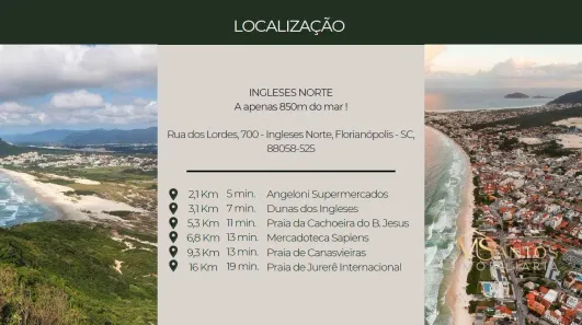 Apartamento com 1 Quarto à venda, 35m² no Ingleses do Rio Vermelho, Florianópolis
