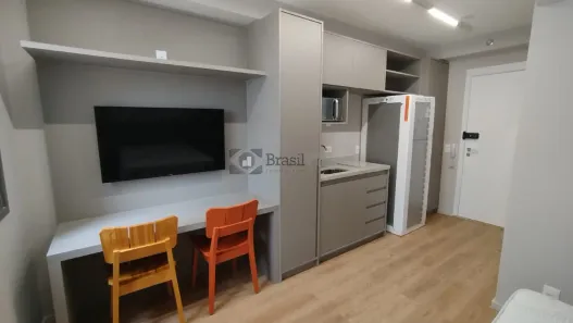 Flat com 1 Quarto para alugar, 21m² no Santo Amaro, São Paulo