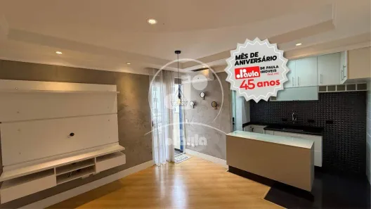 Apartamento com 2 Quartos para alugar, 50m² no Jardim Bela Vista, Santo André