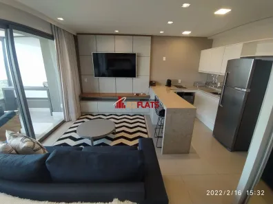 Flat com 1 Quarto para alugar, 46m² no Pinheiros, São Paulo