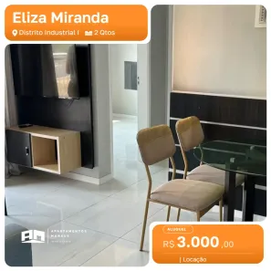 Apartamento com 2 Quartos para alugar, 45m² no Japiim, Manaus