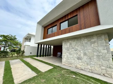 Casa de Condomínio com 4 Quartos à venda, 378m² no Alphaville (Abrantes), Camaçari