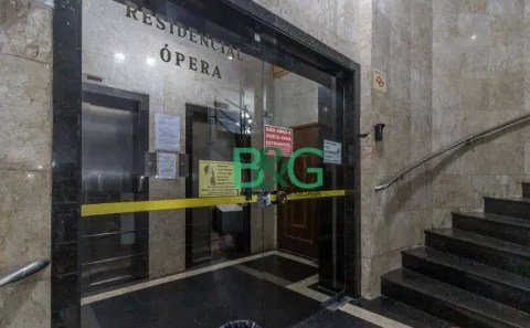 Kitnet com 1 Quarto à venda, 37m² no República, São Paulo