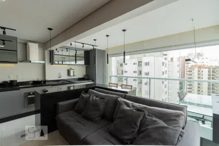 Apartamento com 1 Quarto à venda, 43m² no Santo Amaro, São Paulo