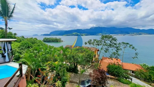 Casa de Condomínio com 5 Quartos à venda, 350m² no Ilhote (Cambaquara), Ilhabela