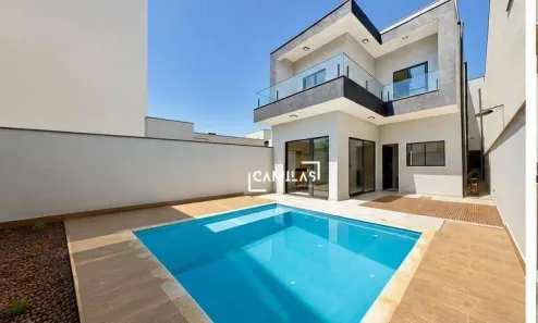 Casa de Condomínio com 3 Quartos à venda, 205m² no Vila Monte Alegre, Paulínia