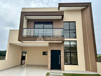 Casa de Condomínio com 3 Quartos à venda, 176m² no Jardim Carvalho, Ponta Grossa