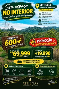 Lote/Terreno à venda, 600m² no Roseira, Mairiporã