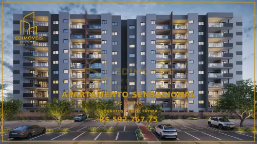 Apartamento com 2 Quartos à venda, 59m² no de Fátima, Serra