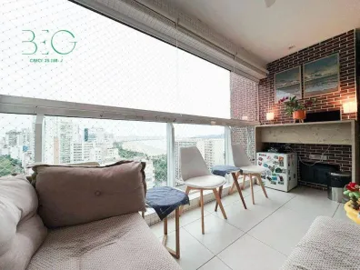 Apartamento com 3 Quartos à venda, 101m² no José Menino, Santos