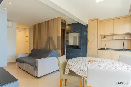 Apartamento com 1 Quarto para alugar, 48m² no Cidade Monções, São Paulo
