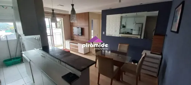 Apartamento com 2 Quartos para alugar, 60m² no Jardim Oswaldo Cruz, São José dos Campos