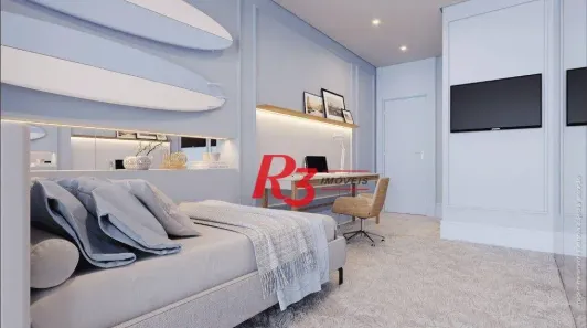 Apartamento com 3 Quartos à venda, 219m² no Ponta da Praia, Santos