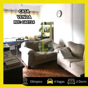 Casa com 2 Quartos à venda, 169m² no Olímpico, São Caetano do Sul