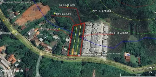 Lote/Terreno à venda, 3452m² no Jardim Colonial, Atibaia